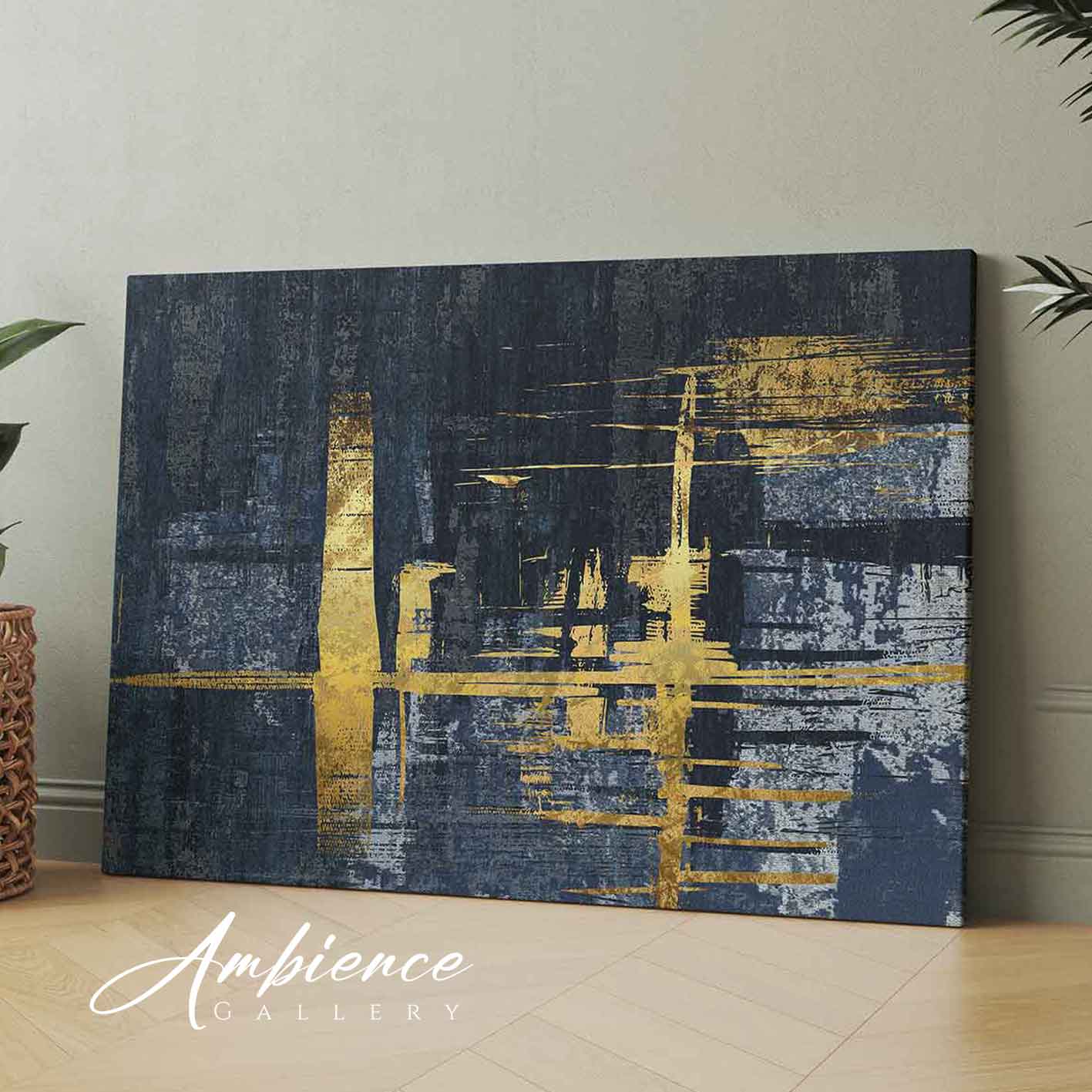 Modern - Dark Paint Strokes