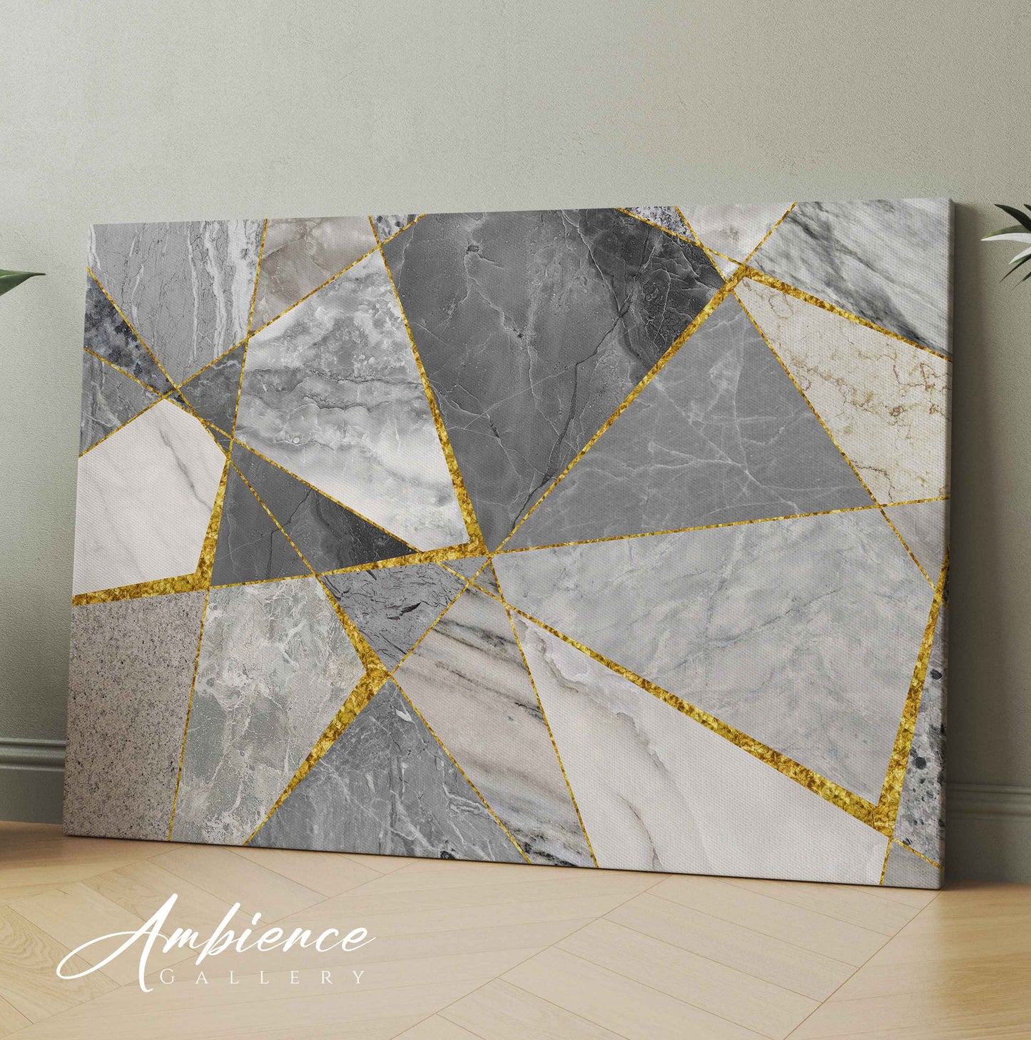 Geometric Triangle Abstract Design