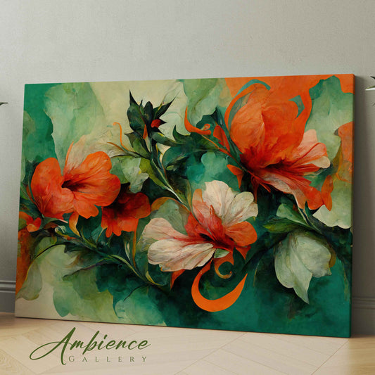 Elegant Floral Bourque Style