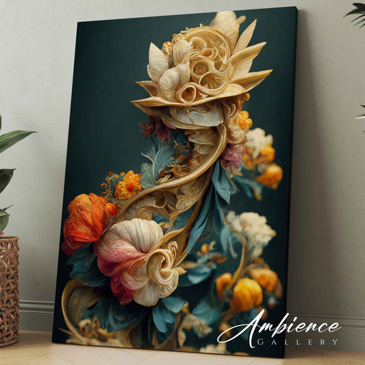 Elegant Floral Baroque Decorative Style